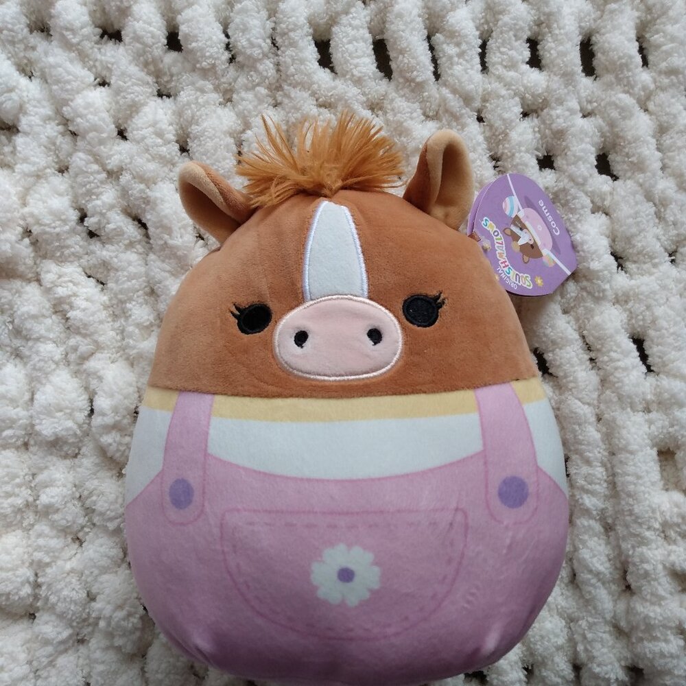 NWT Original Squishmallows 2023 Spring Edition 8" Cosme Horse Plush